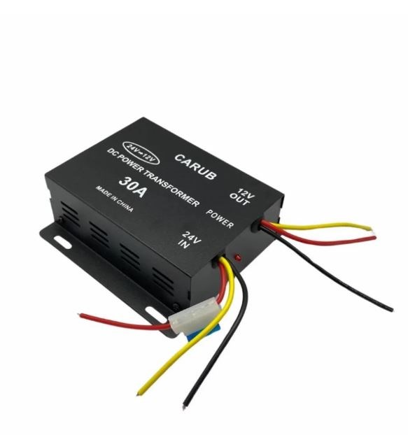 DÜŞÜRÜ 24 VOLT 12 VOLT'A DÜŞÜRÜCÜ 30 AMPER KONVERTÖR resmi