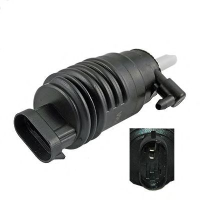 RENAULT 19  ÇİFT ÇIKIŞ CAM SU MOTORU 1988 - 1996 resmi