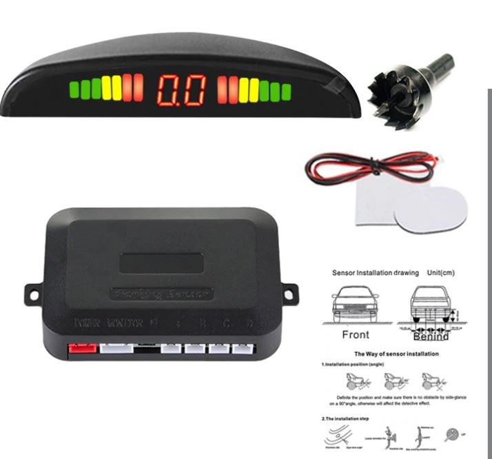 MFK PARK SENSÖRÜ LED GÖSTERGELİ GRİ resmi