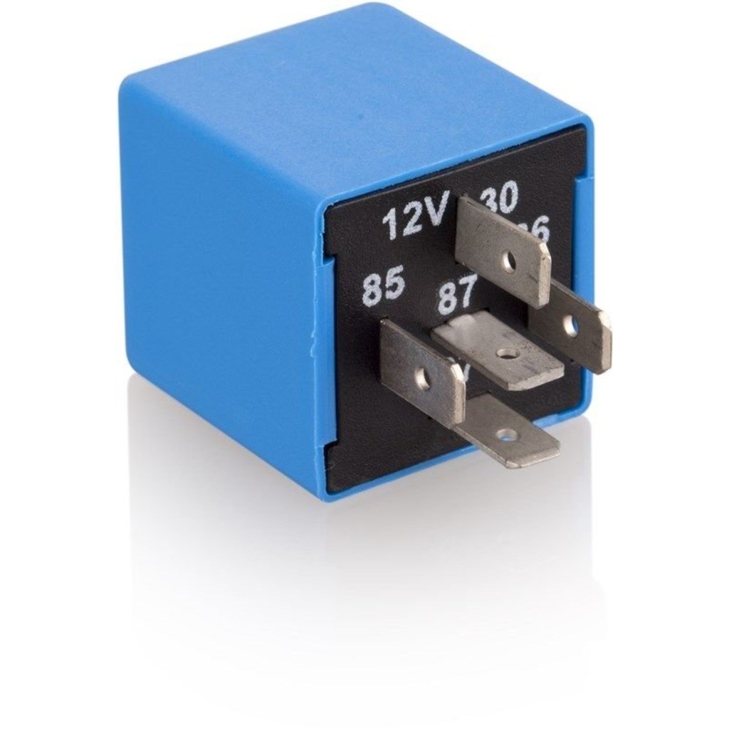 Titreyen Korna Rölesi (Kesici Röle) 12 Volt 30 Amper 5 Uçlu resmi