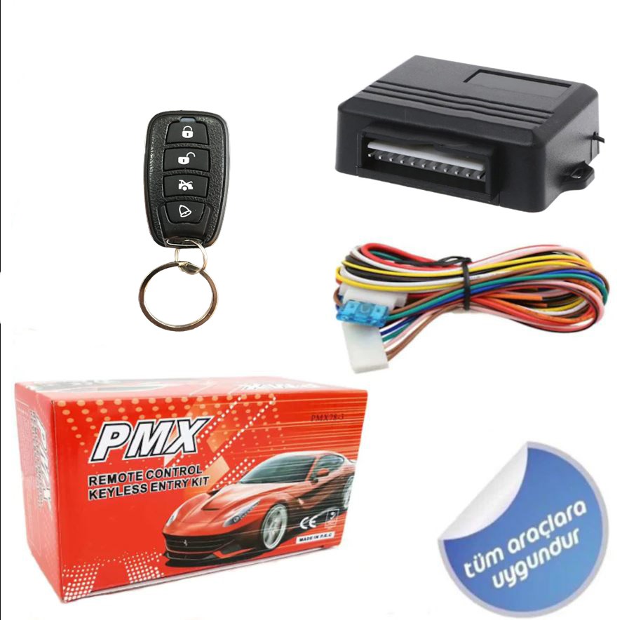 PMX MERKEZİ KİLİT AÇMA KAPAMA KUMANDA SETİ resmi