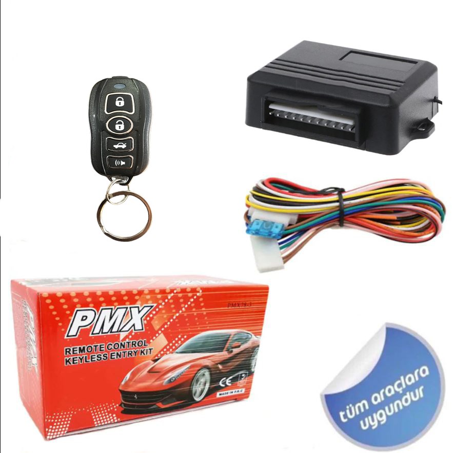 PMX MERKEZİ KİLİT AÇMA KAPAMA KUMANDA SETİ resmi
