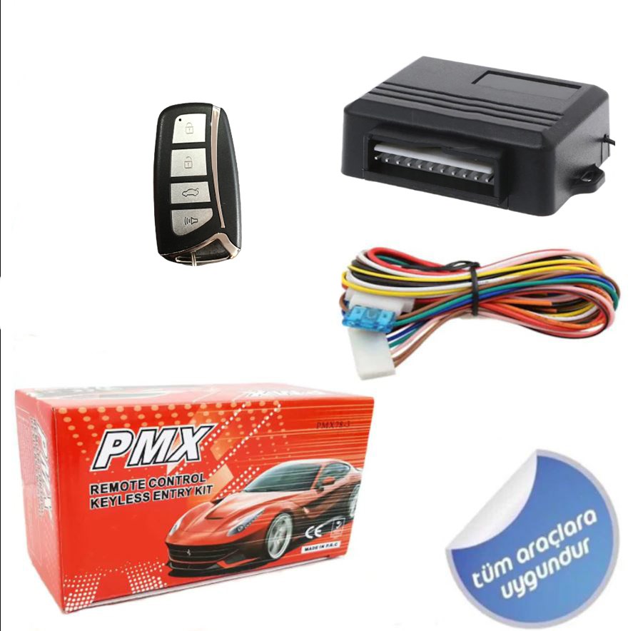 PMX MERKEZİ KİLİT AÇMA KAPAMA KUMANDA SETİ resmi