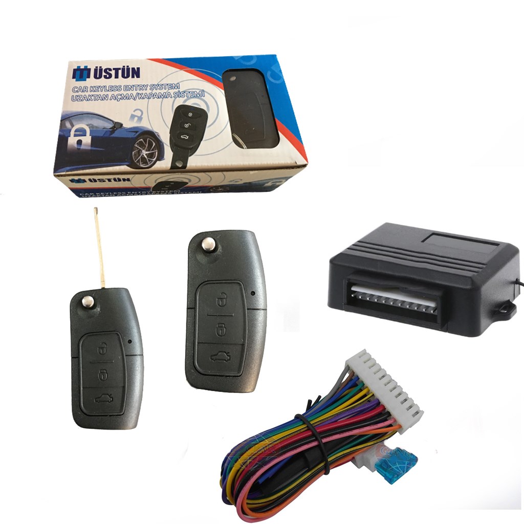 ÜSTÜN FORD  TİPİ MERKEZİ KİLİT AÇMA KAPAMA SETİ resmi