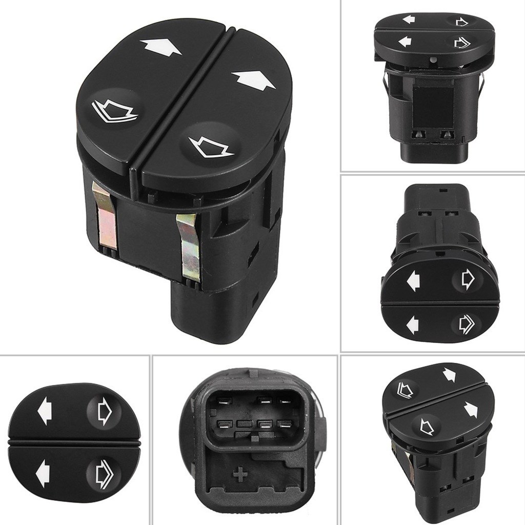 FORD CONNECT SOL ÇİFTLİ CAM KALDIRMA DÜĞMESİ (2002-2013) resmi
