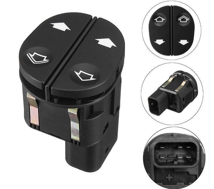 FORD FİESTA SOL ÇİFTLİ CAM KALDIRMA DÜĞMESİ (2001-2008) resmi