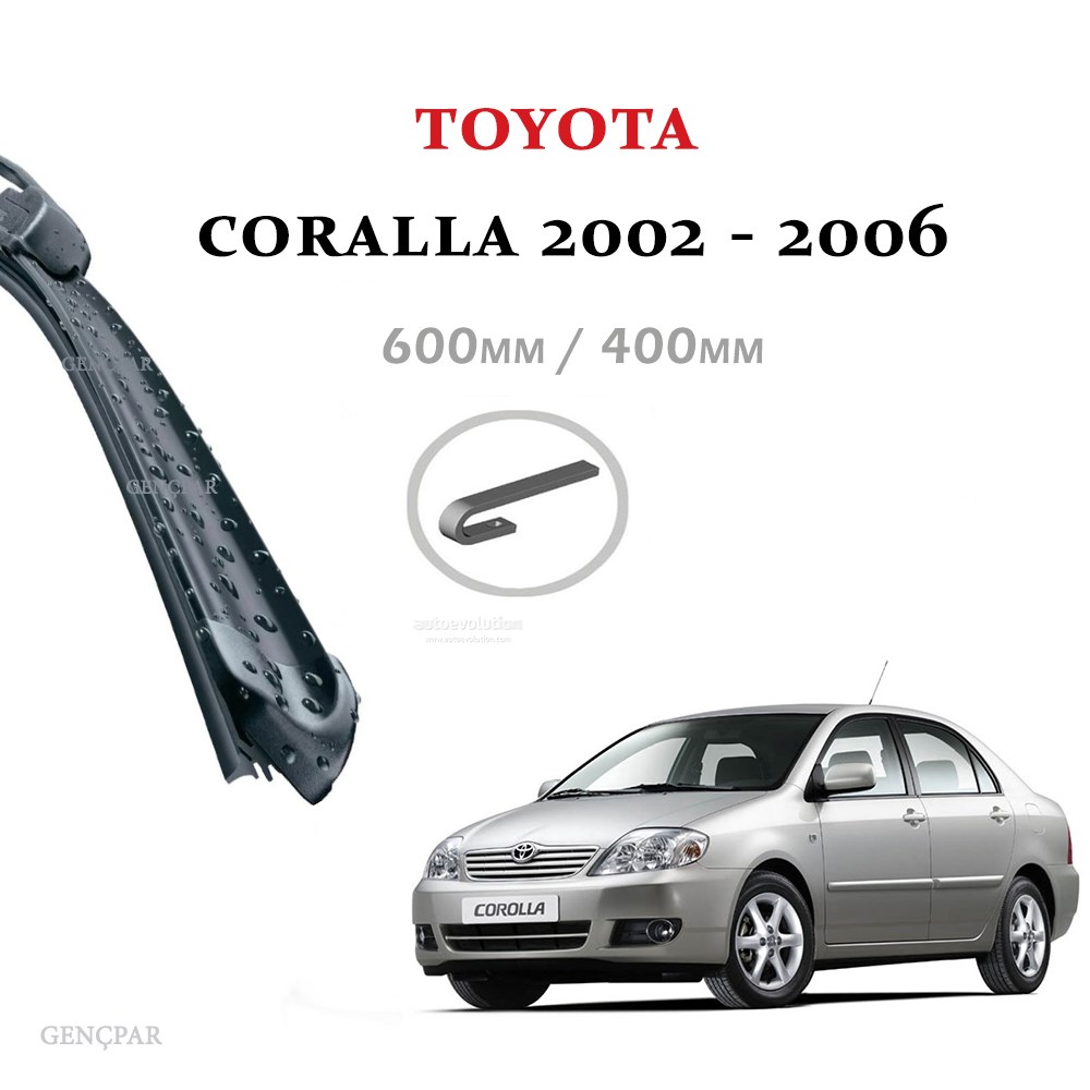 TOYOTA CORALLA SİLECEK TAKIMI (2002-2006) resmi