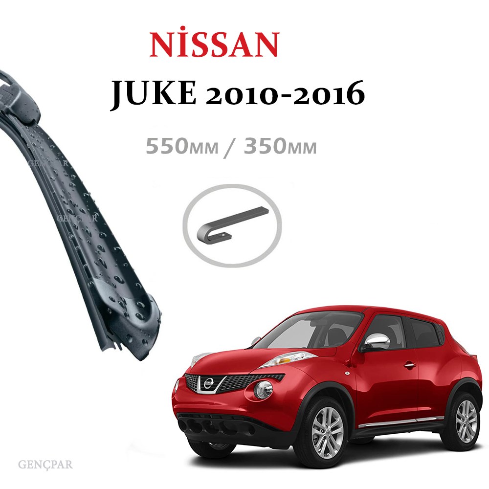NİSSAN JUKE SİLECEK TAKIMI (2010-2016) resmi