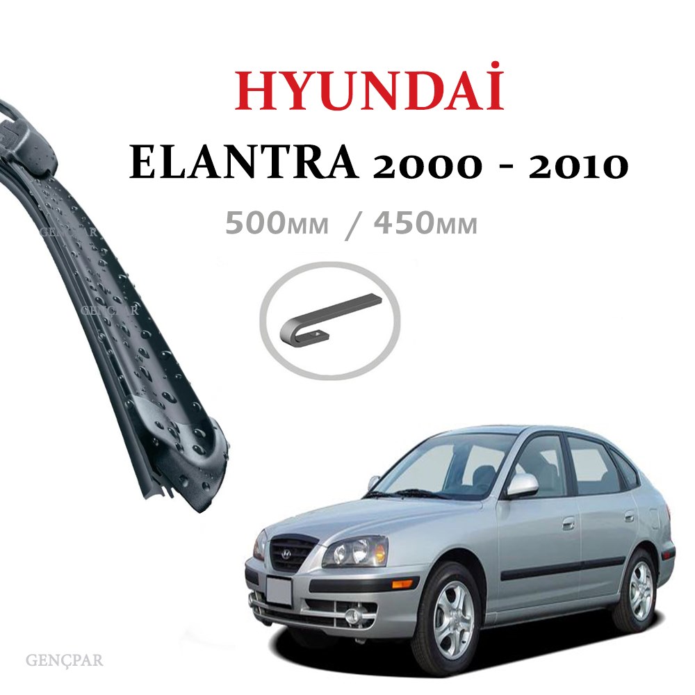 HYUNDAİ ELANTRA SİLECEK TAKIMI (2000-2010) resmi