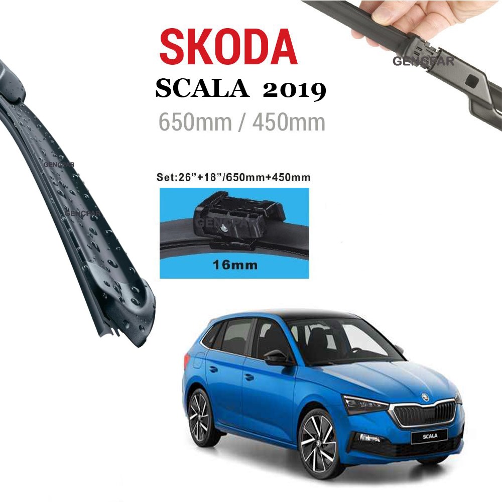 SKODA SCALA SİLECEK TAKIMI (2019 VE SONRASI) resmi