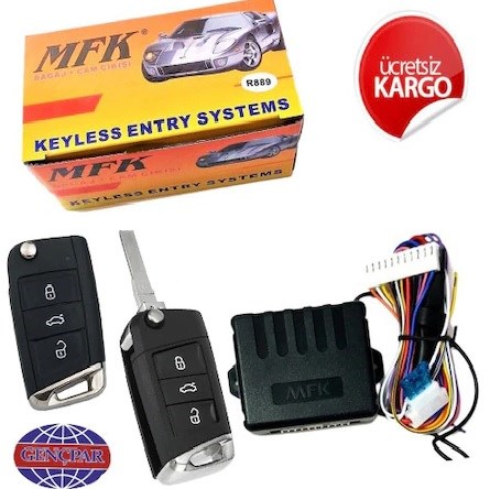 AÇMA KAPAMA KUMANDA SET SUSTALI YENİ MODEL resmi