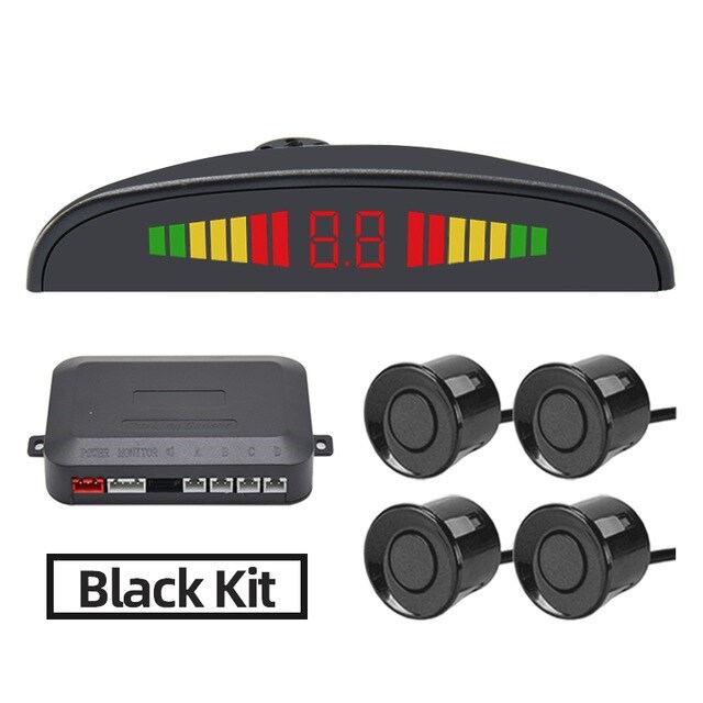 PARK SENSÖRÜ GÖSTERGELİ SİYAH  8 METRE KABL TİCARİ ARAÇLARA UYGUN resmi