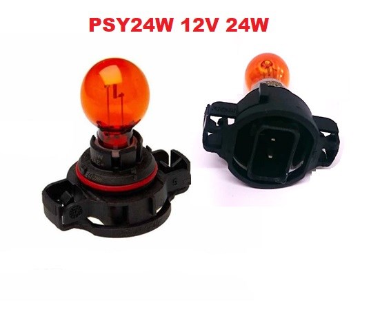 Ayna Sinyal Gündüz Farı Soketli Ampul PSY24W 12V 24W Turuncu resmi