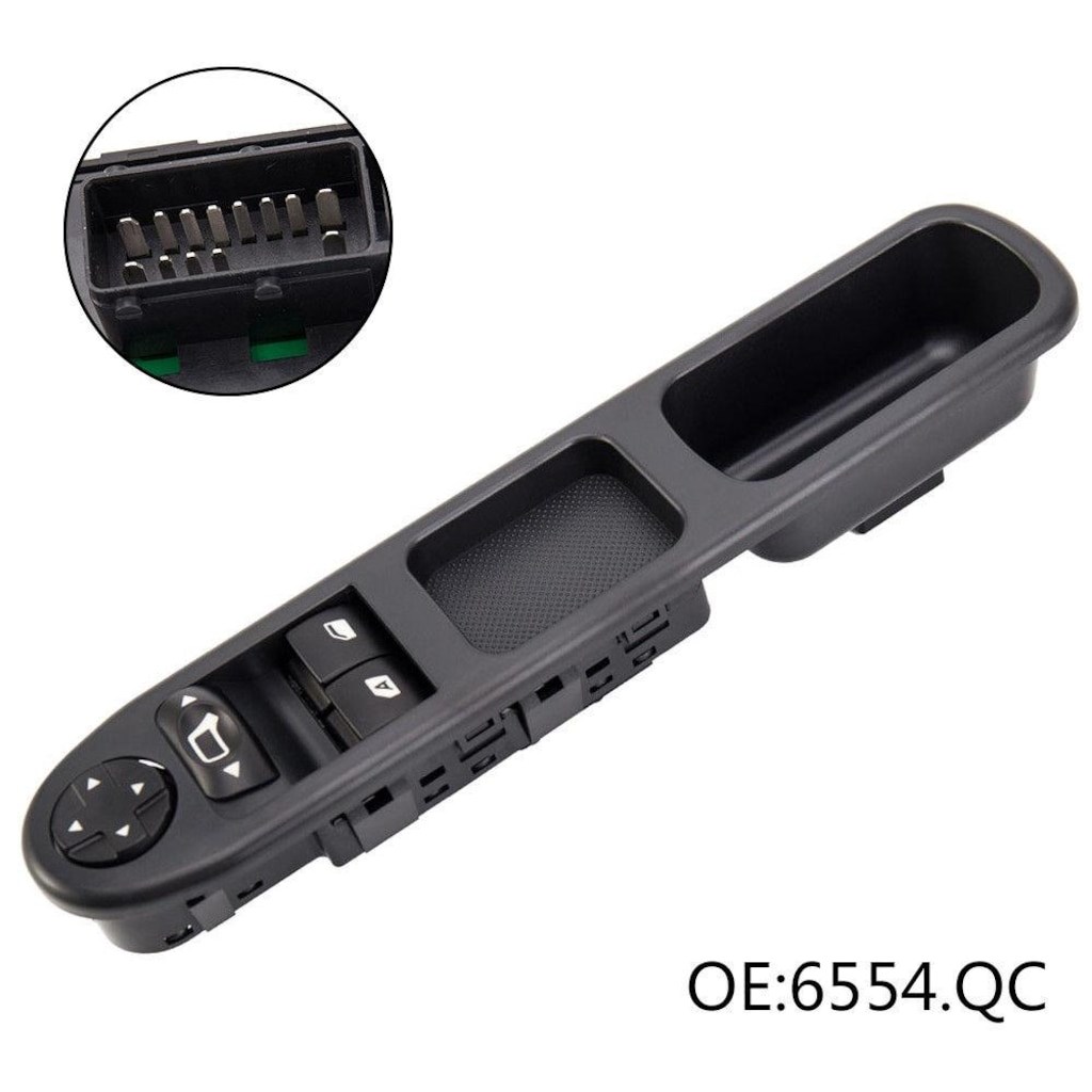 CİTROEN C3 PİCASSO SOL ÇİFTLİ CAM DÜĞMESİ ANAHTARI (2009-2014) resmi