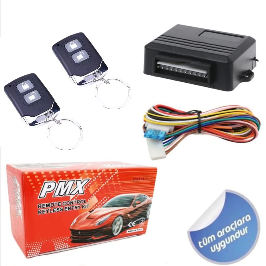 PMX MERKEZİ KİLİT AÇMA KAPAMA KUMANDA SETİ resmi