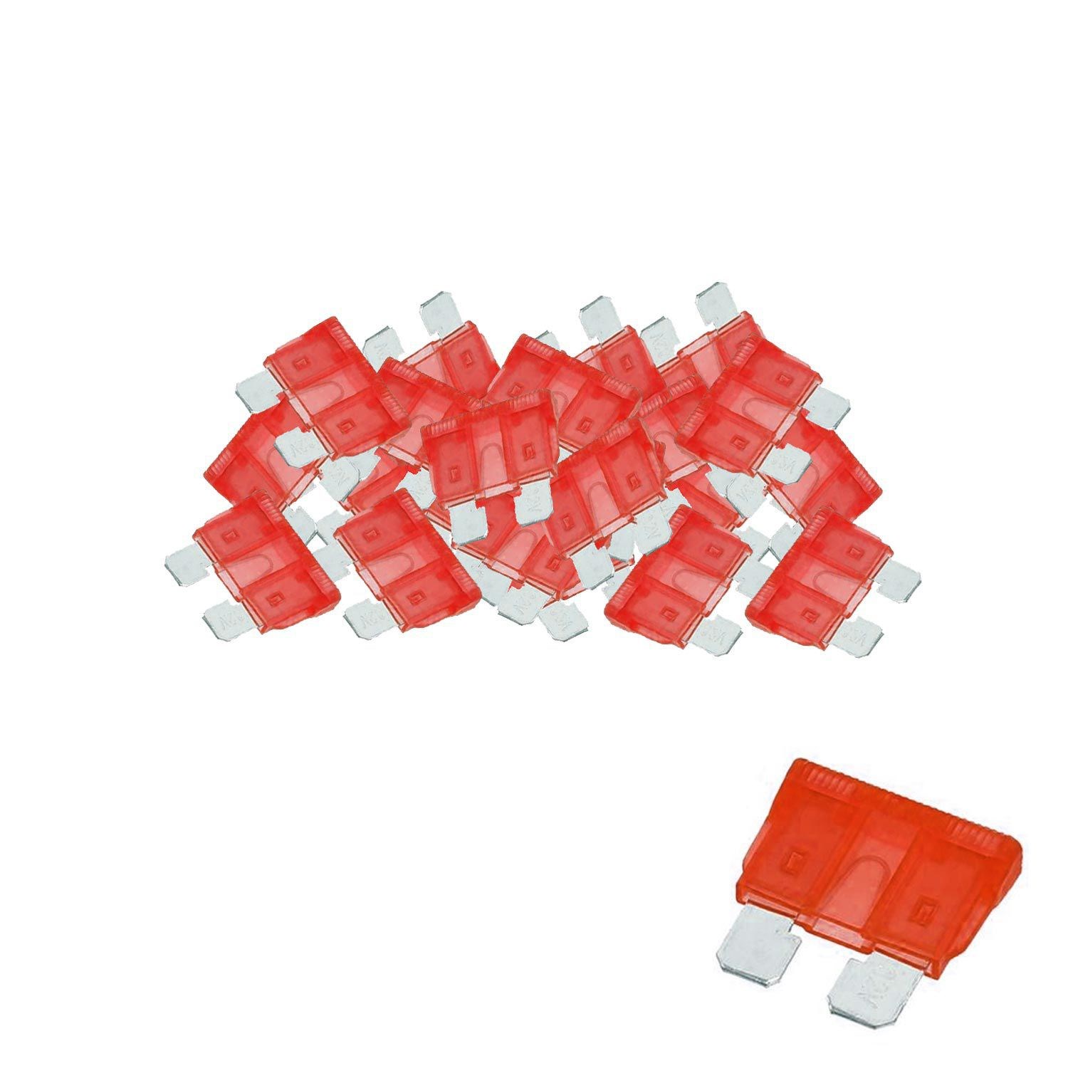 10A BIÇAK SİGORTA OTOMOBİL 100 ADET resmi