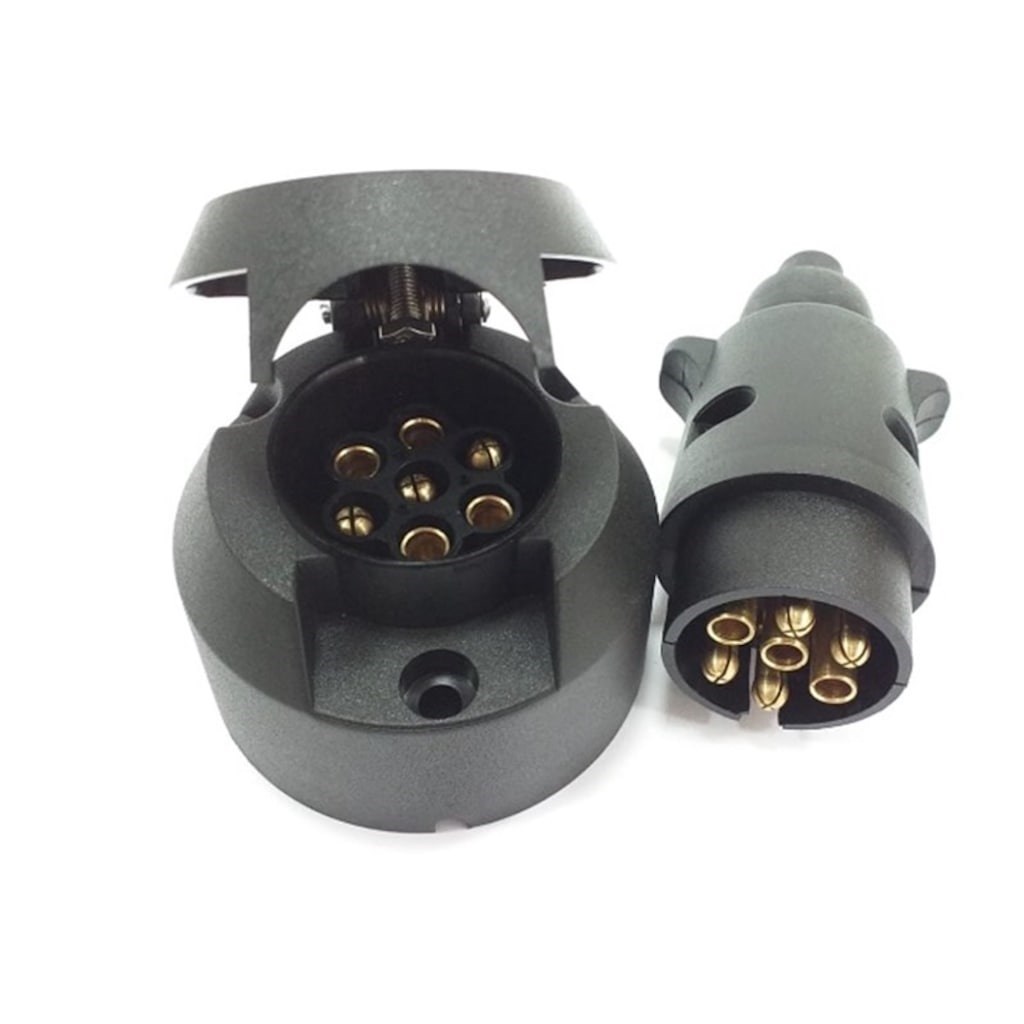 7'LI  RÖMORK FİŞİ KOMPLE PLASTİK resmi