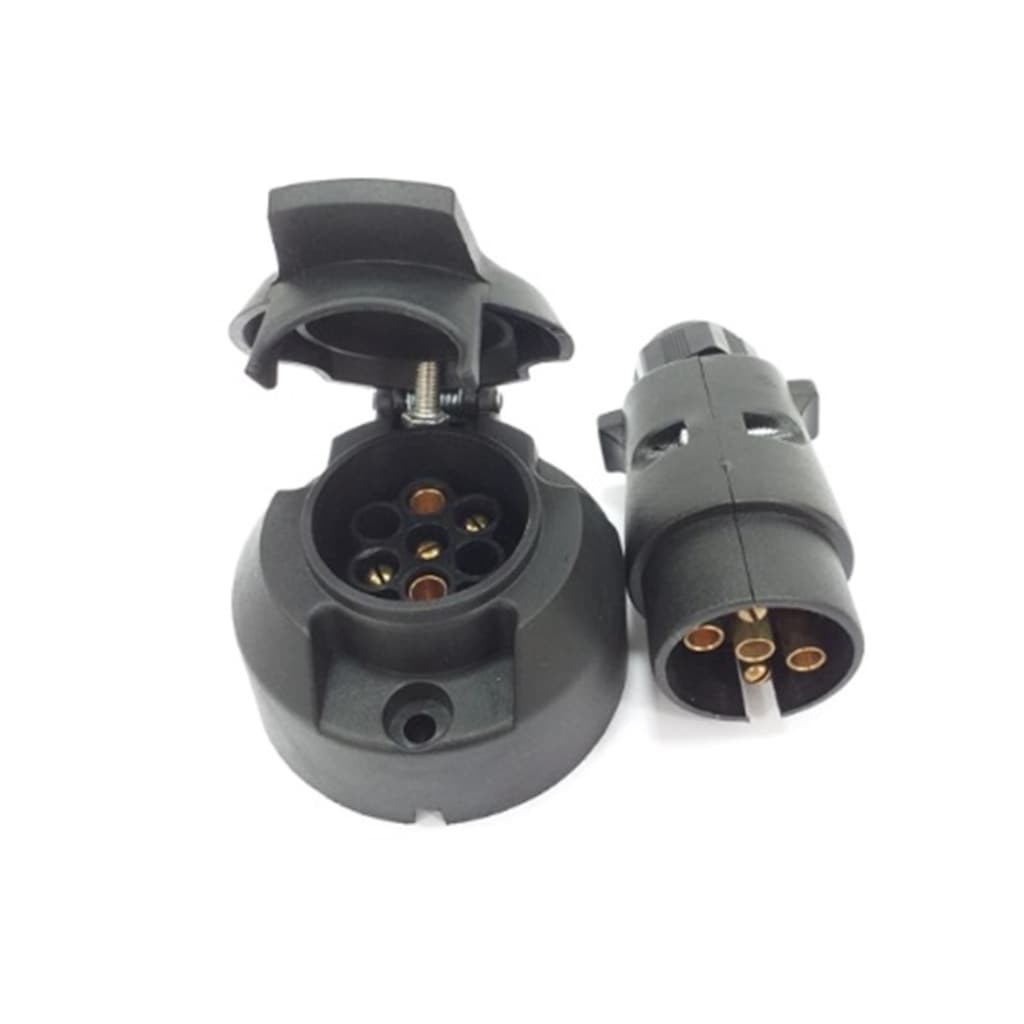 5'LI RÖMORK FİŞİ  KOMPLE PLASTİK resmi