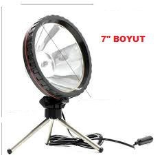 EL PROJEKTÖRÜ AYAKLI NET AYDINLATMA resmi