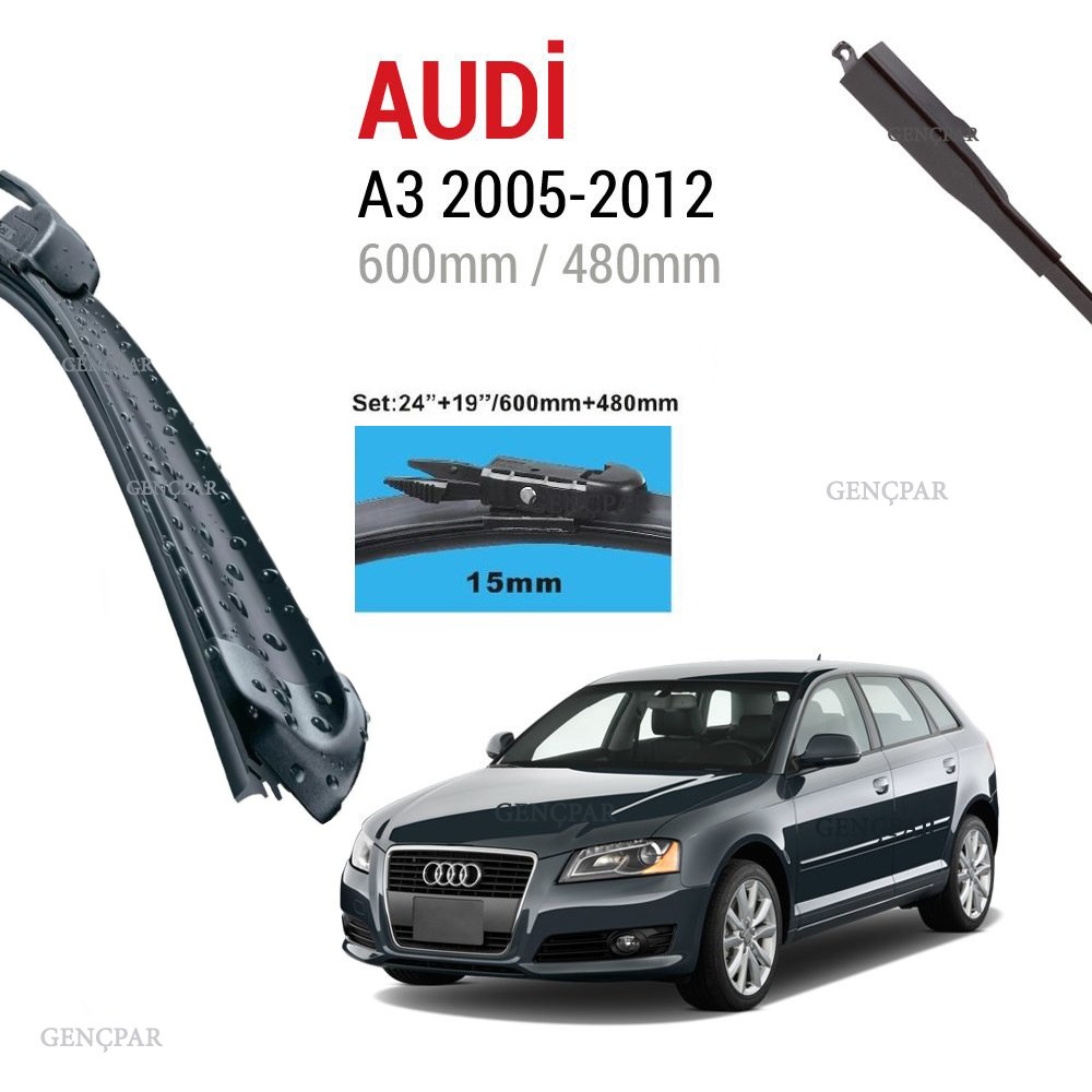 Audi A3 Silecek Takımı 2005-2012 resmi