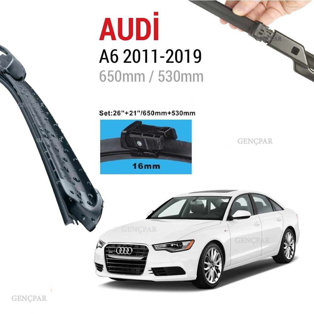 Audi A6 Silecek Takımı 2011-2019 resmi