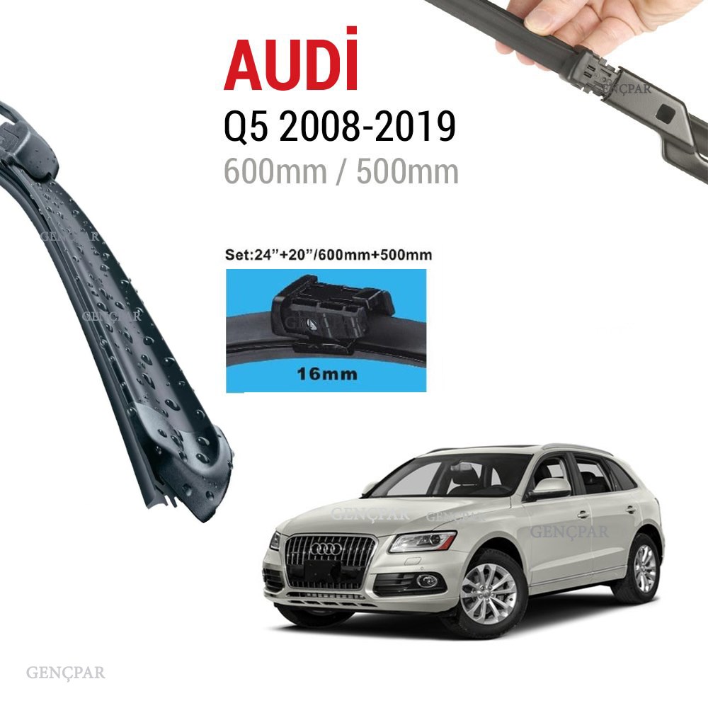 Audi Q5 Silecek Takımı 2008-2019 resmi