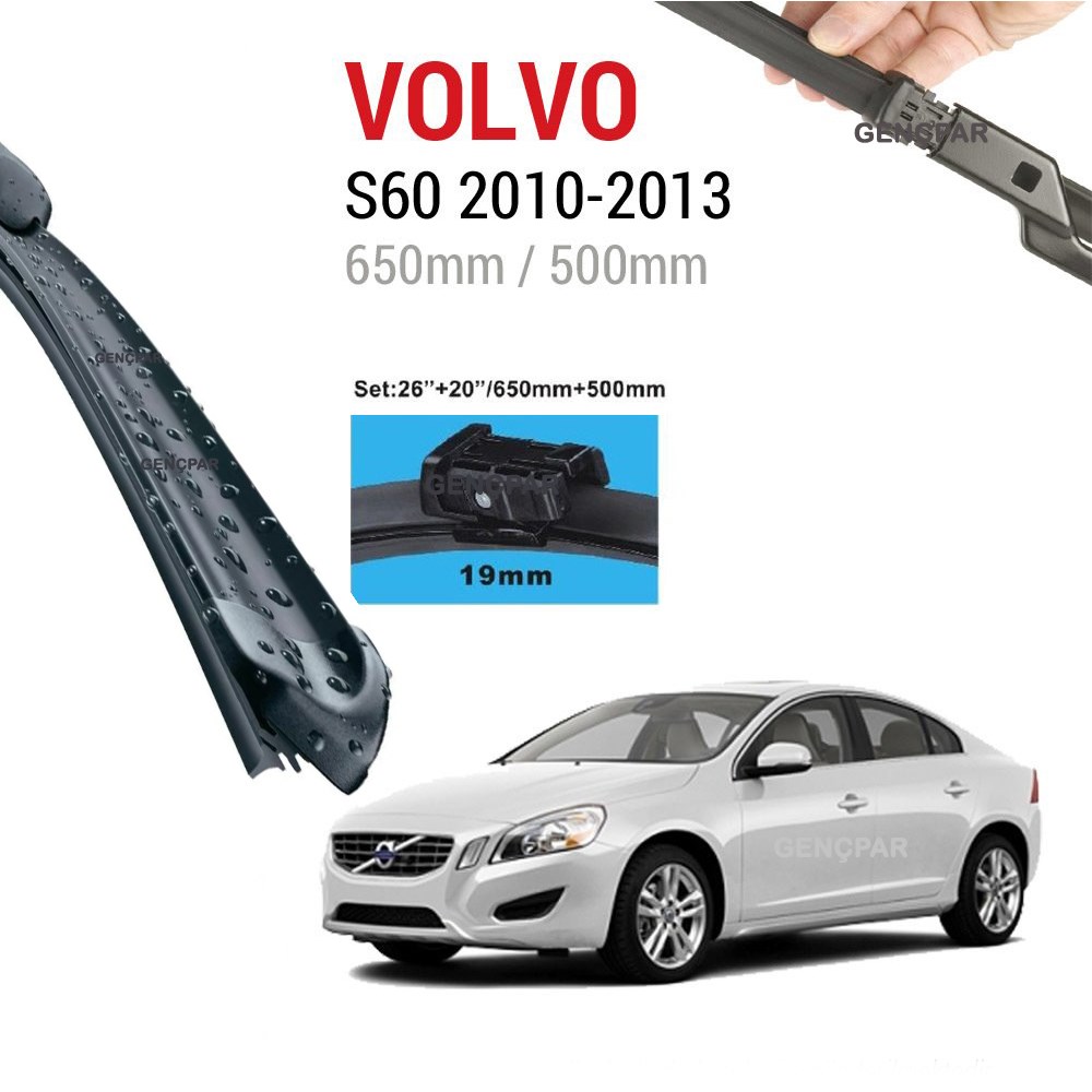 Volvo S60 Silecek Takımı 2010-2013 resmi