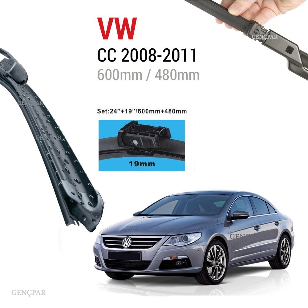 Vw Cc Silecek Takımı 2008-2011 resmi