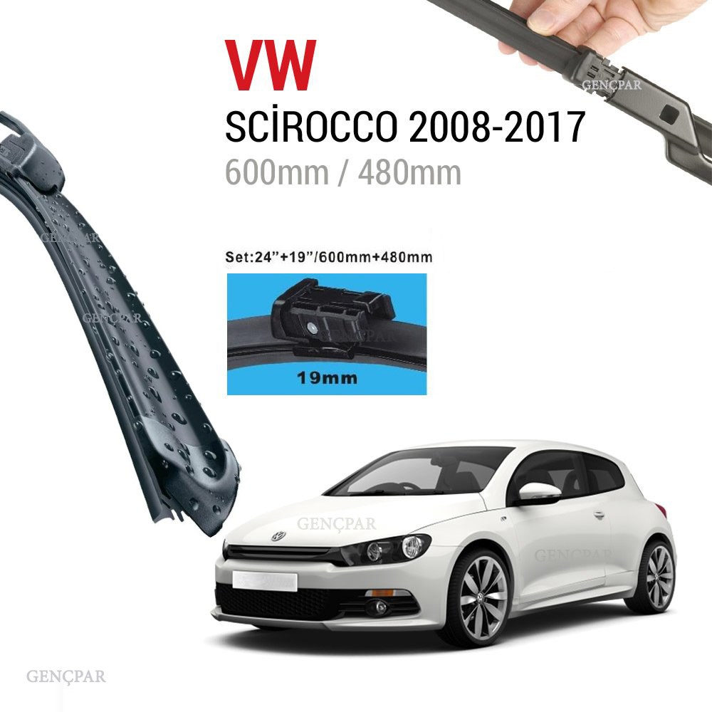 Vw Scricco Silecek Takımı 2008-2017 resmi