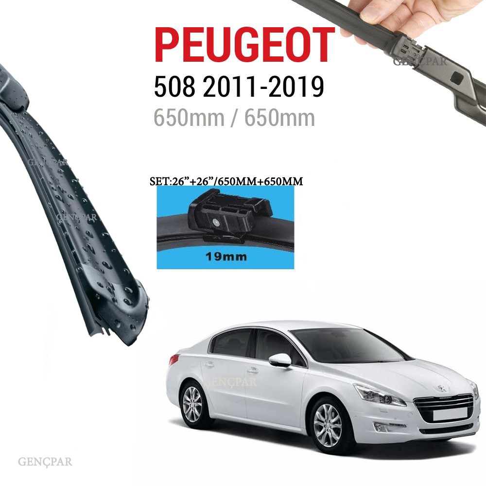 Peugeot 508 Silecek Takımı 2011-2019 resmi