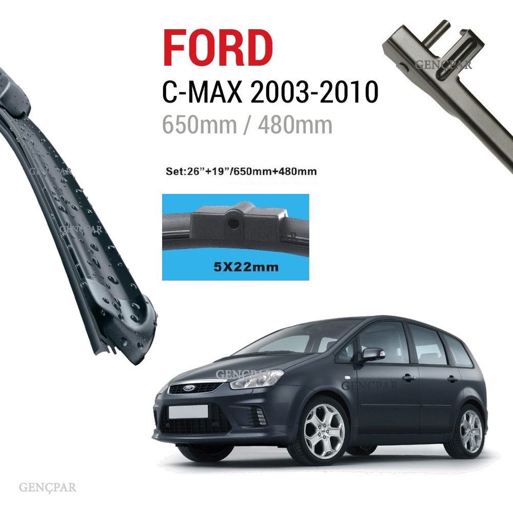 Ford C Max Silecek Takımı 2003-2010 resmi