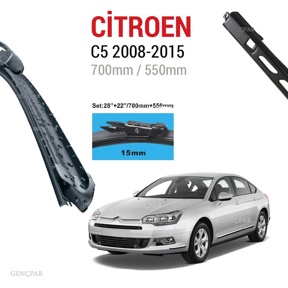 Citroen C5 Silecek Takımı 2008-2015 resmi
