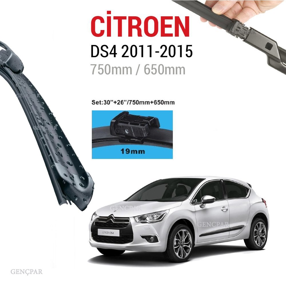 Citroen Ds4 Silecek Takımı 2011-2015 resmi