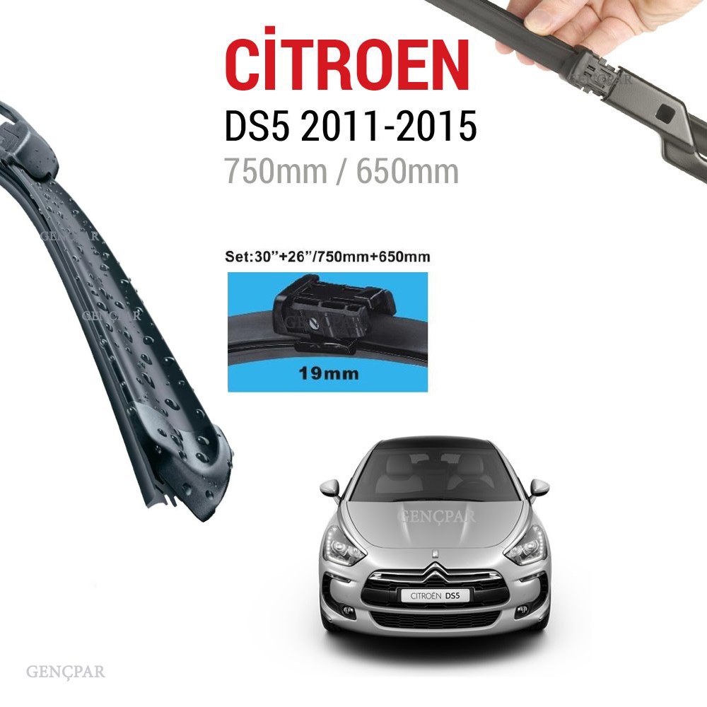 Citroen Ds5 Silecek Takımı 2011-2015 resmi