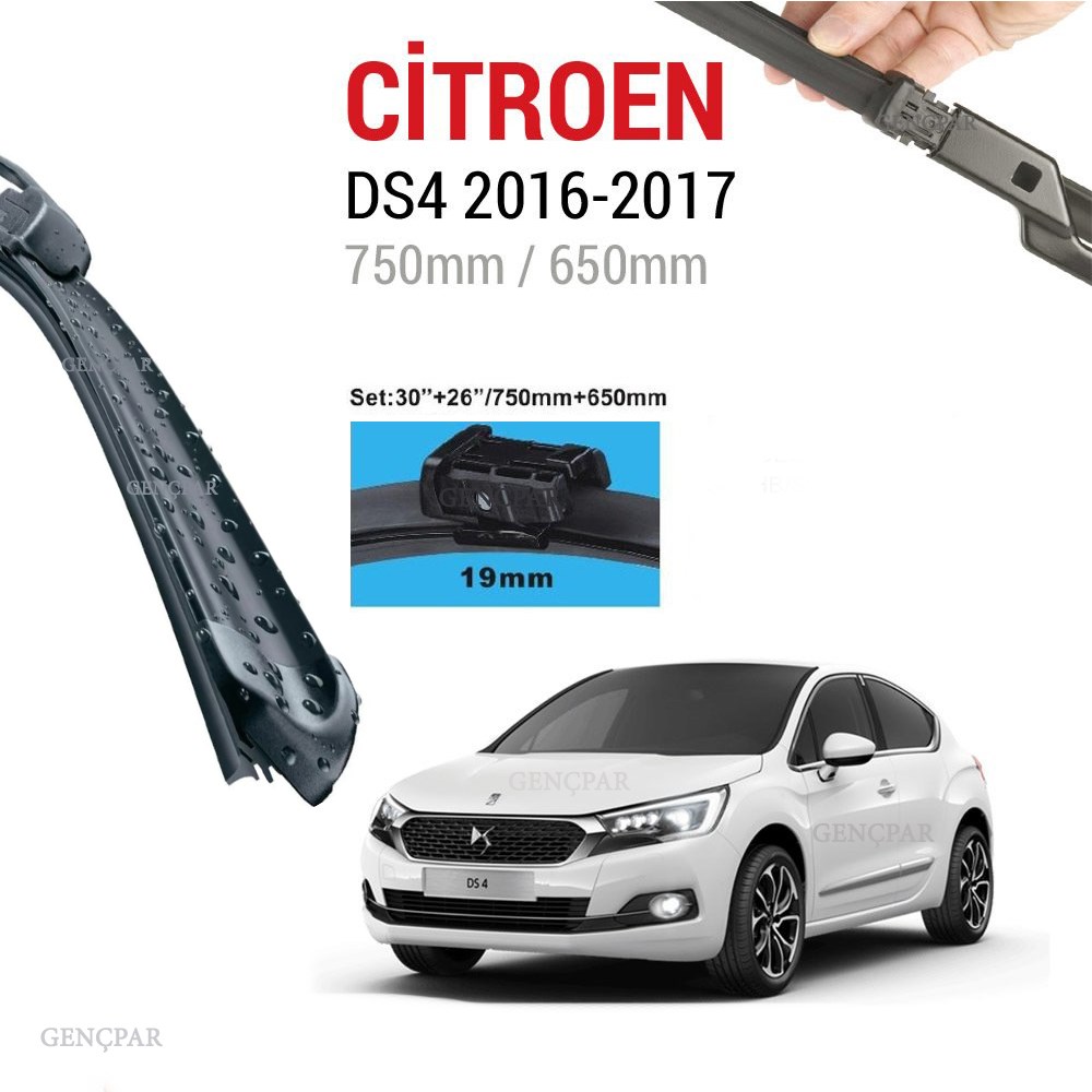 Citroen Ds4 Silecek Takımı 2016-2017 resmi