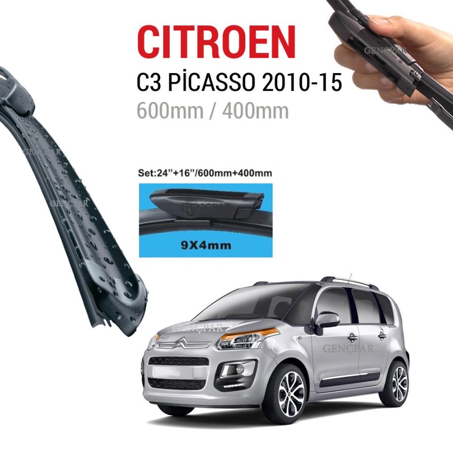 Citroen C3 Picasso Silecek Takımı 2010-2015 resmi