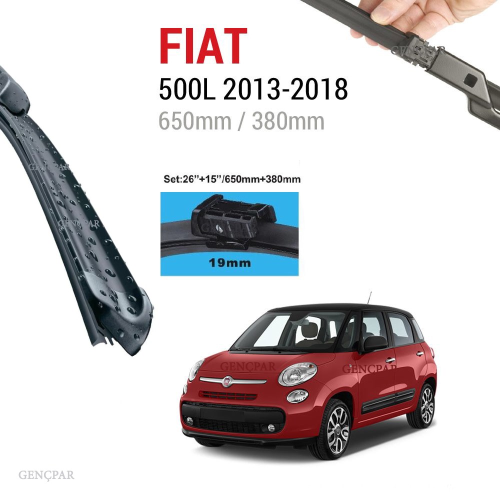 Fiat 500L Silecek Takımı 2013-2018 resmi