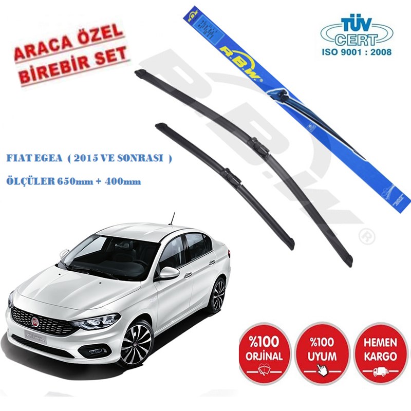 Fıat Egea Silecek Takımı 2015 ve Sonrası Modeller resmi